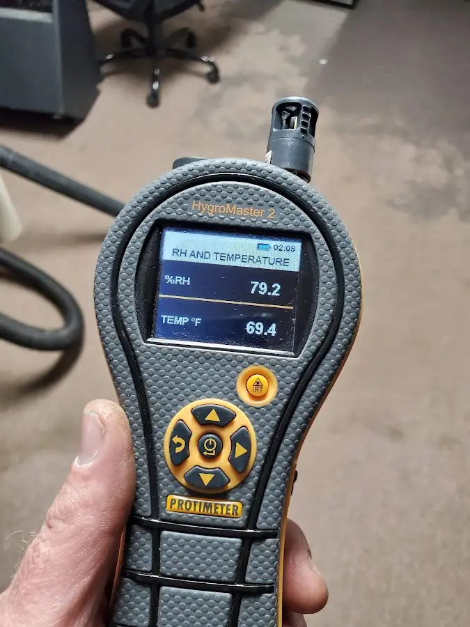 Moisture meter humidity assessment for Mold Remediation & Removal in Wytheville